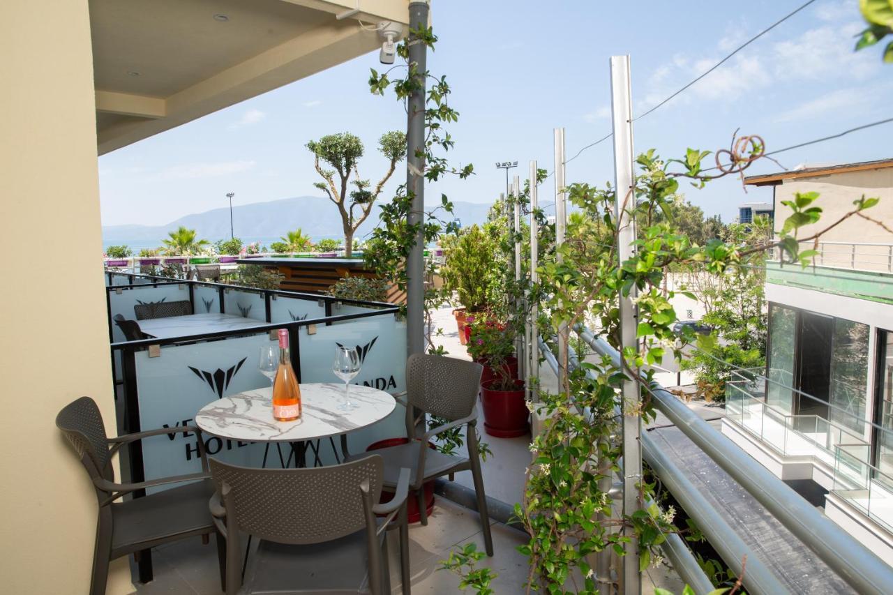 Veranda Boutique Hotel Vlore Bagian luar foto